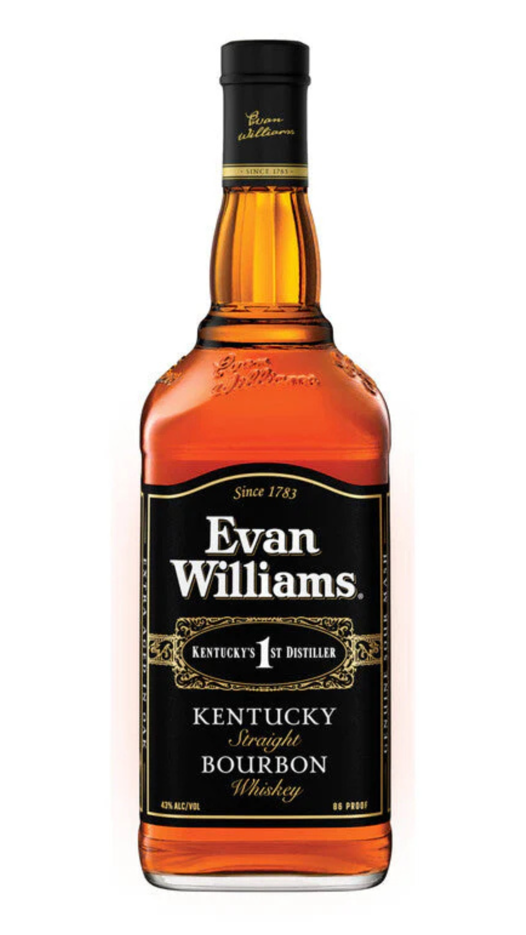 Evan Williams Black Label Bourbon (86 Proof)