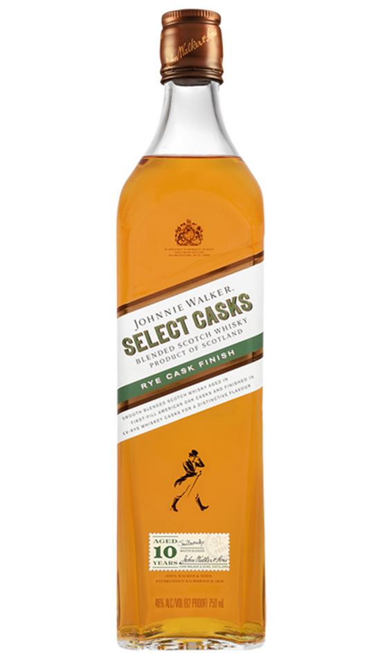 Johnnie Walker Select Casks Rye Cask Finish 10 Year Old Blended Scotch Whisky 750ml