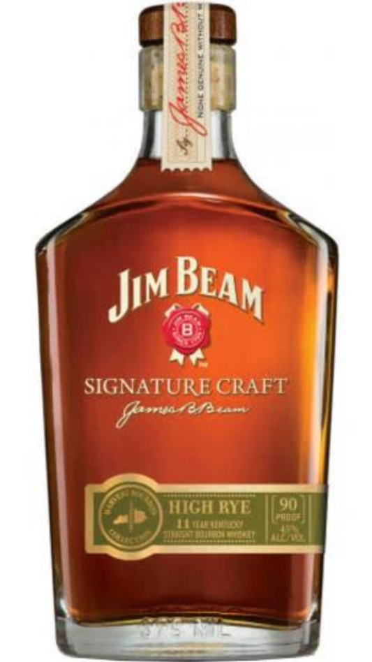 Jim Beam Signature Craft 11 Year Old High Rye Bourbon Whiskey 375ml