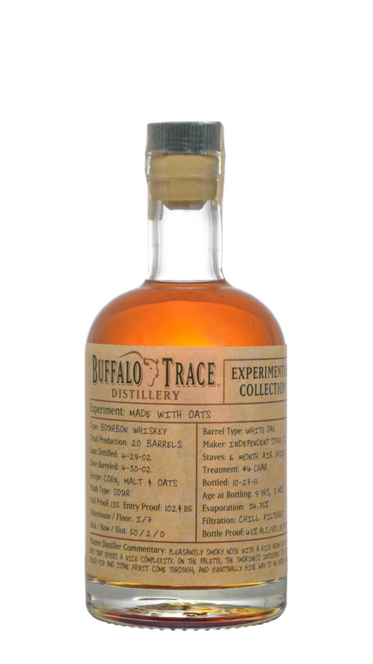 Buffalo Trace 9 Years Old Experimental Collection Made With Oats 2002