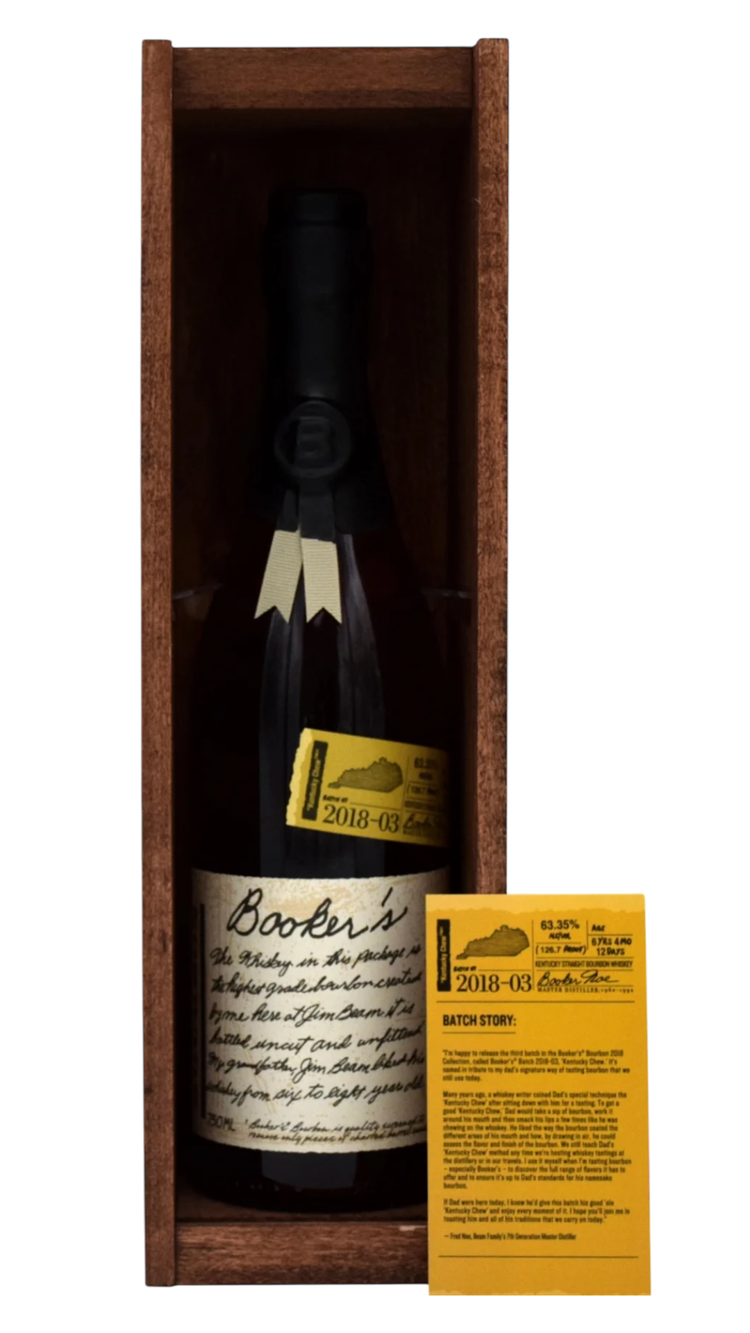 Booker's Small Batch 2018-03 'Kentucky Chew Batch' Bourbon