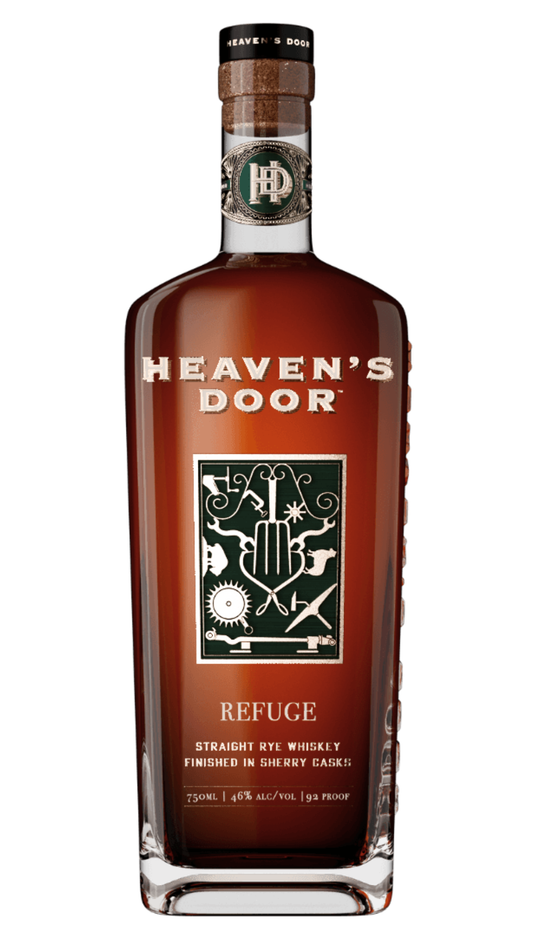 heaven's door straight rye whiskey