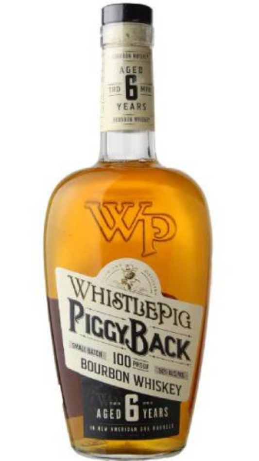 WhistlePig 6 Year Piggyback Bourbon Whiskey