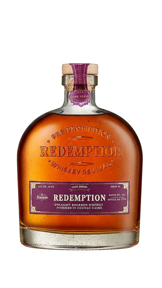 redemption straight bourbon finished in cognac casks cask series batch no. 1 99