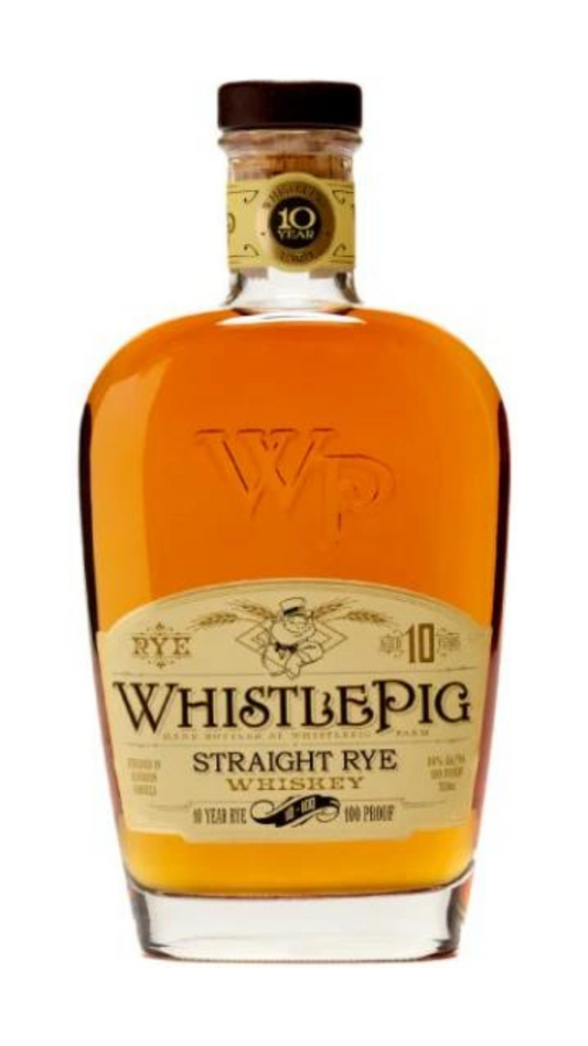 WhistlePig Small Batch Rye Whiskey 10 year old